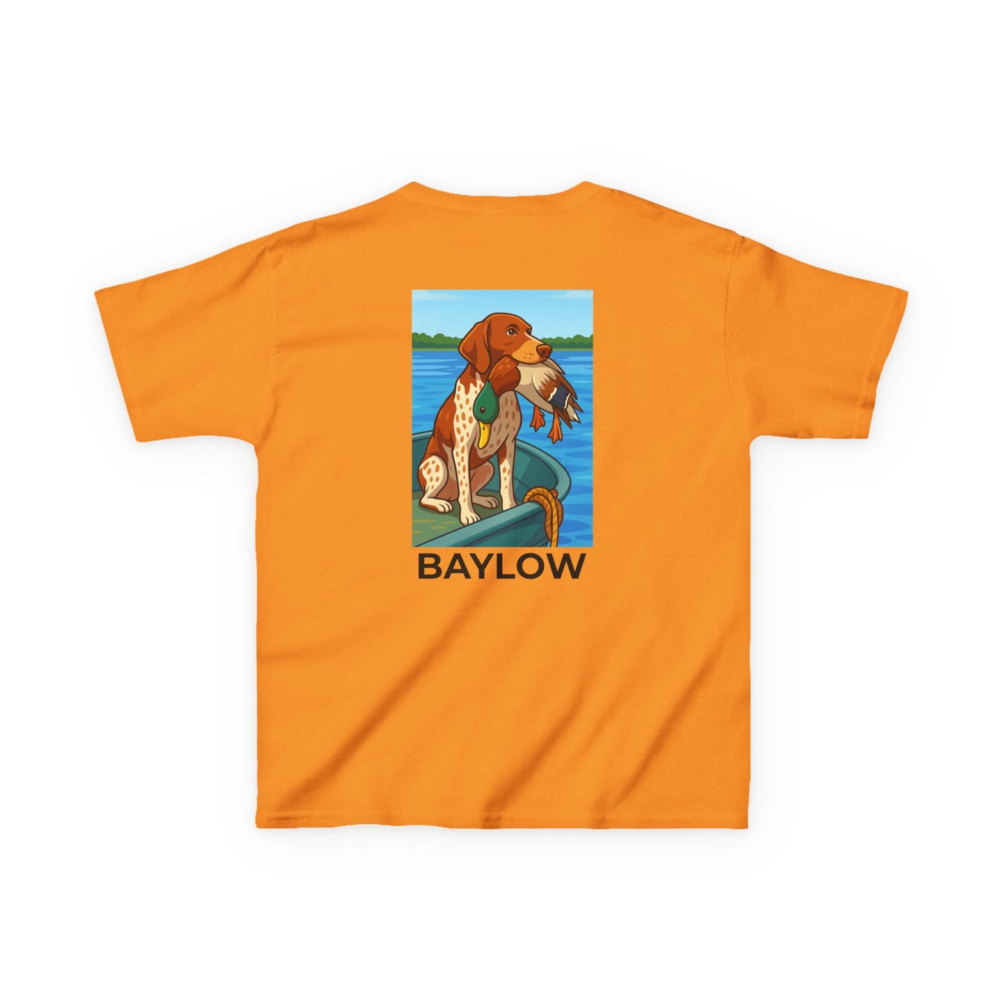 Kids Heavy Cotton™ Tee GSP Dog with Duck