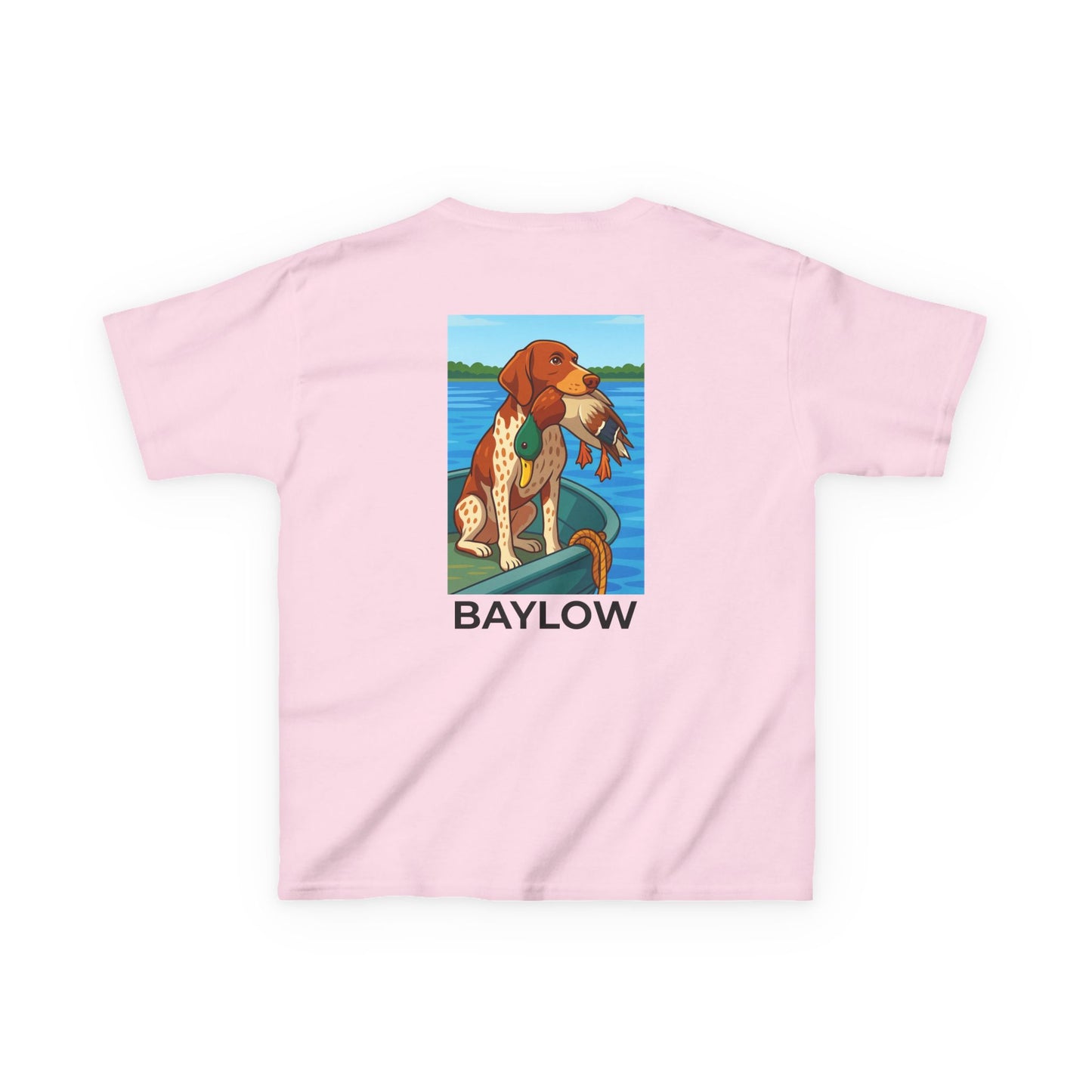 Kids Heavy Cotton™ Tee GSP Dog with Duck