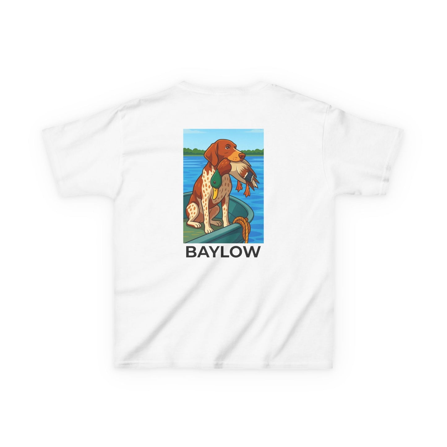 Kids Heavy Cotton™ Tee GSP Dog with Duck