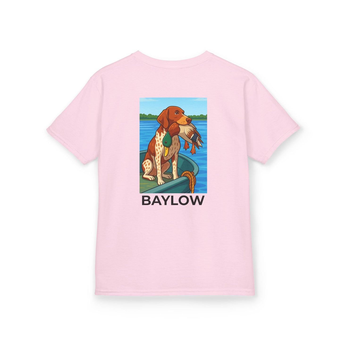 Kids Heavy Cotton™ Tee GSP Dog with Duck