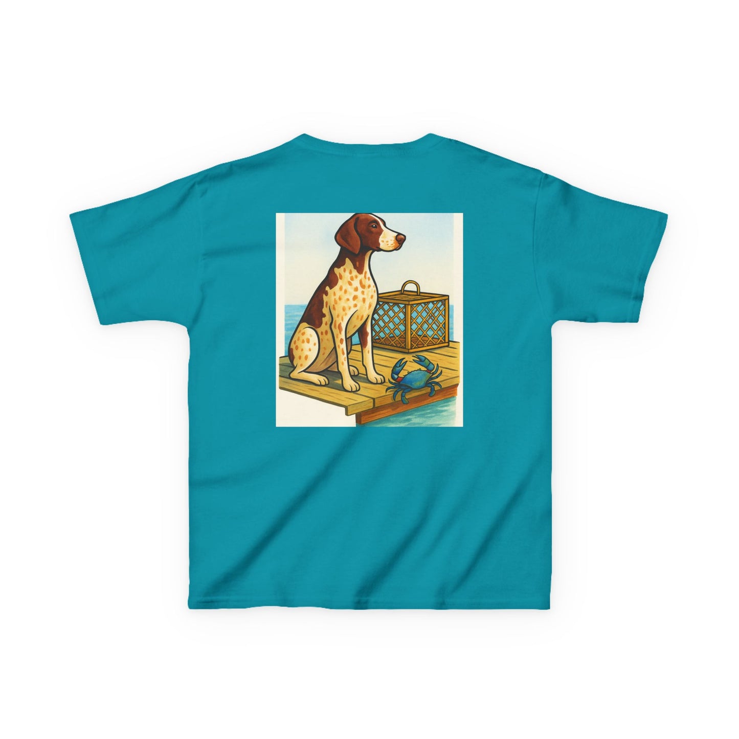 Kids Heavy Cotton™ Tee GSP crabbing