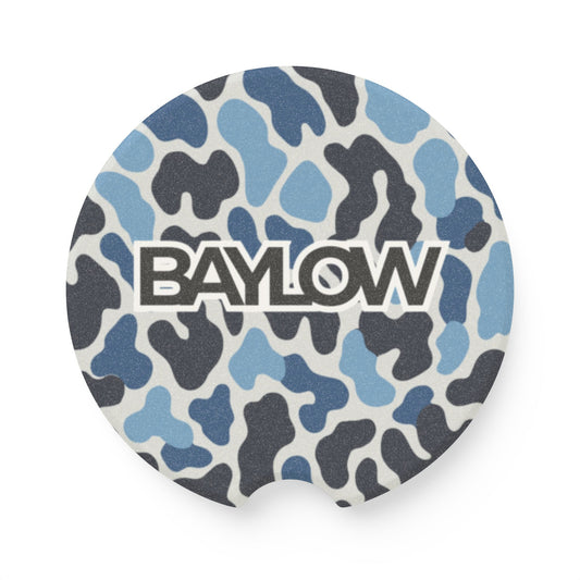 Camouflage Soapstone Car Coaster