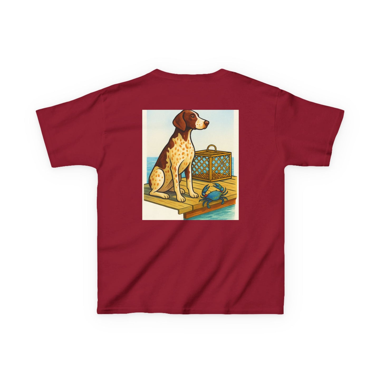 Kids Heavy Cotton™ Tee GSP crabbing