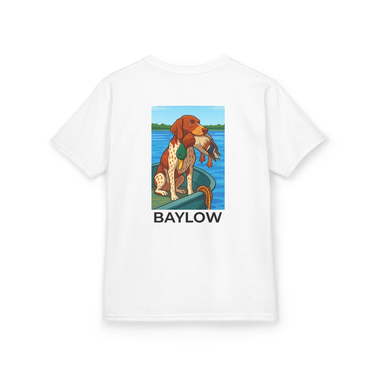 Kids Heavy Cotton™ Tee GSP Dog with Duck
