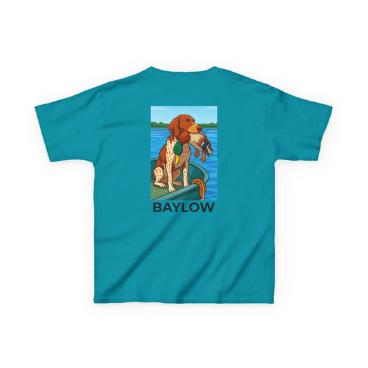 Kids Heavy Cotton™ Tee GSP Dog with Duck