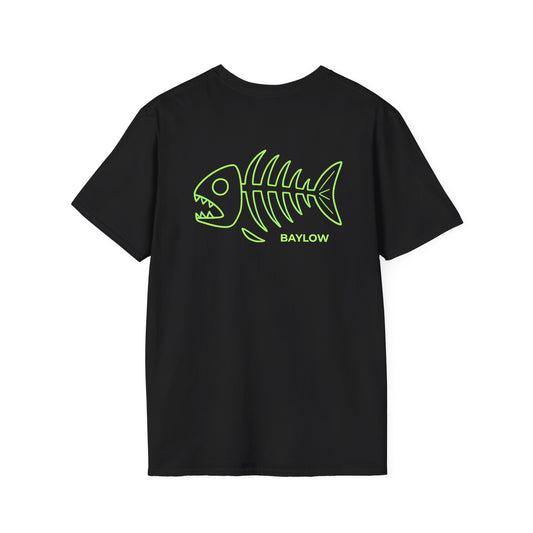 Stylish Unisex Fishbone T-Shirt, Casual Tee, Graphic Shirt, Gift for Fishermen, Sea Life Apparel, Trendy Summer Top