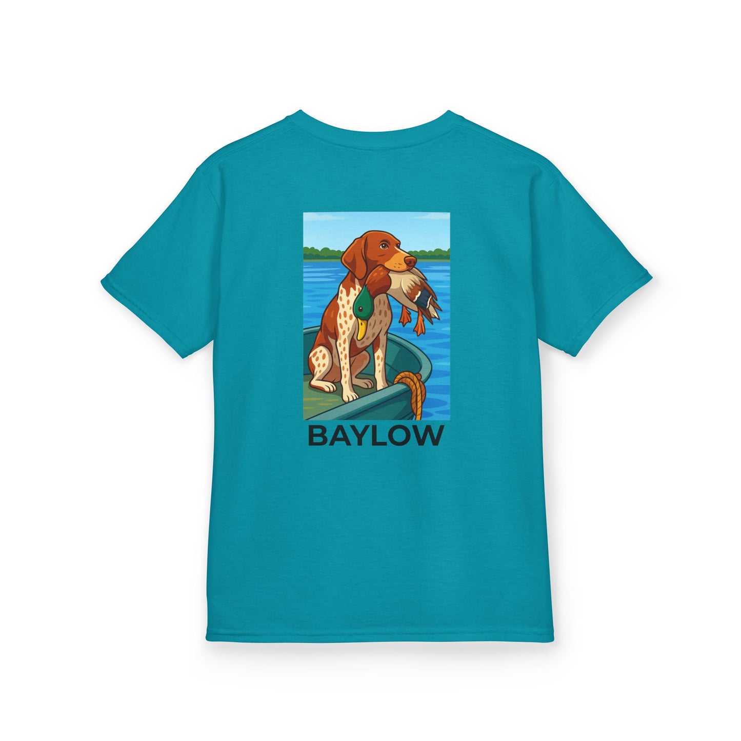 Kids Heavy Cotton™ Tee GSP Dog with Duck