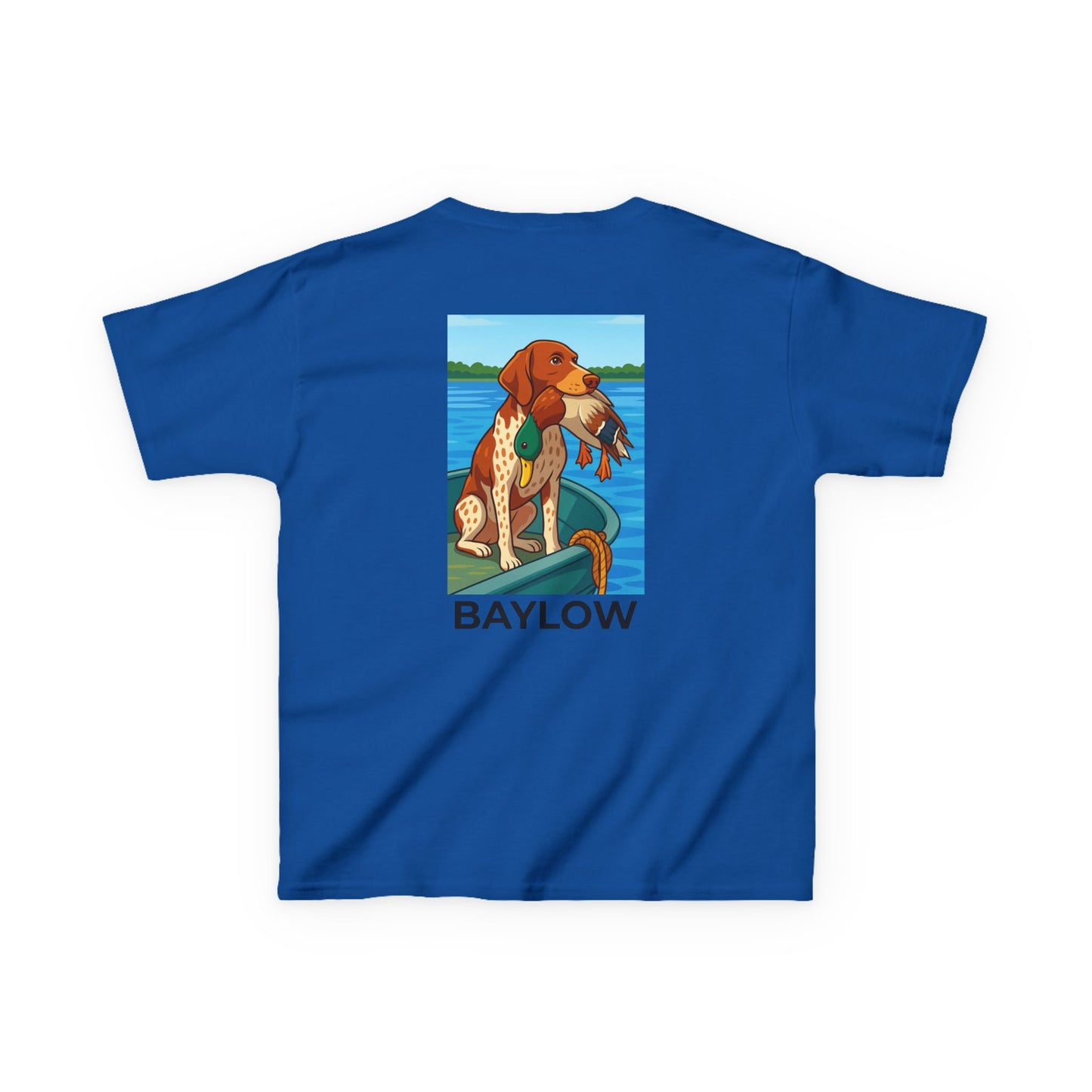Kids Heavy Cotton™ Tee GSP Dog with Duck
