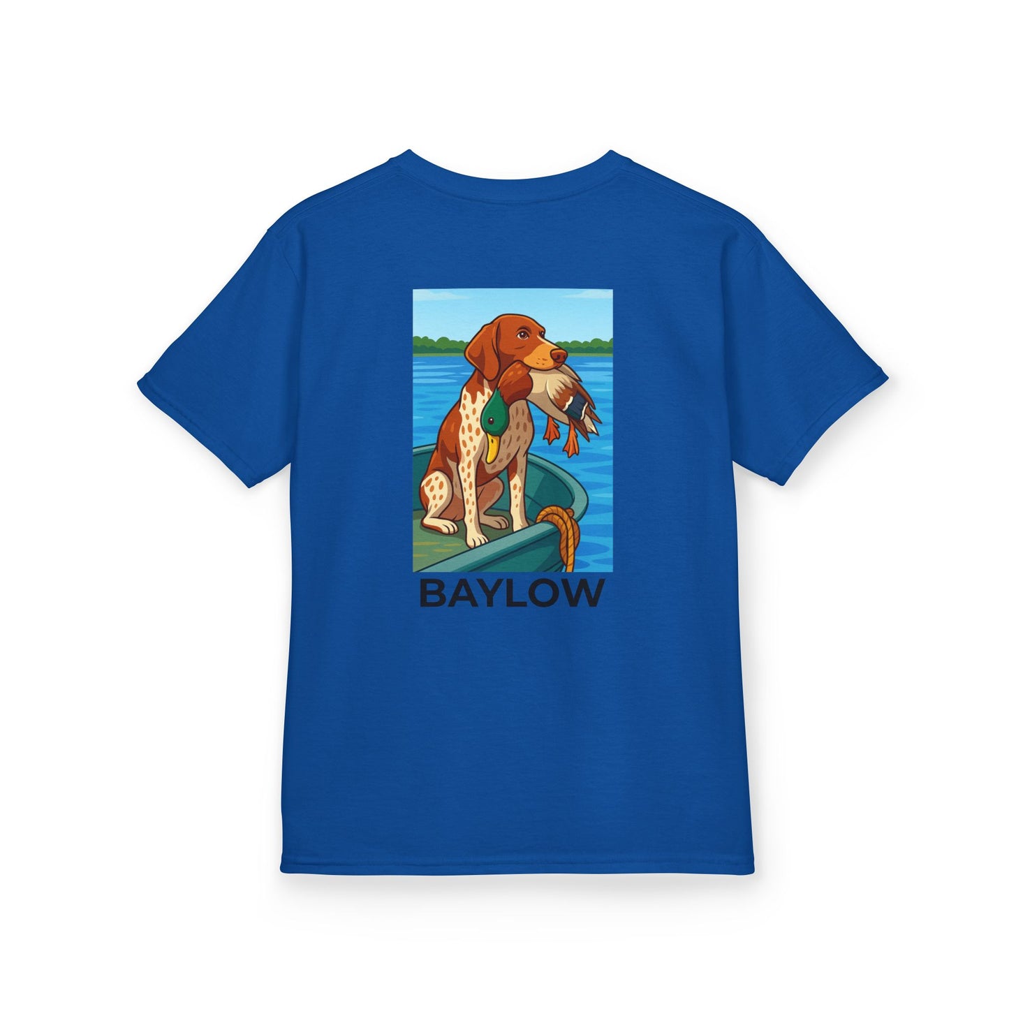 Kids Heavy Cotton™ Tee GSP Dog with Duck