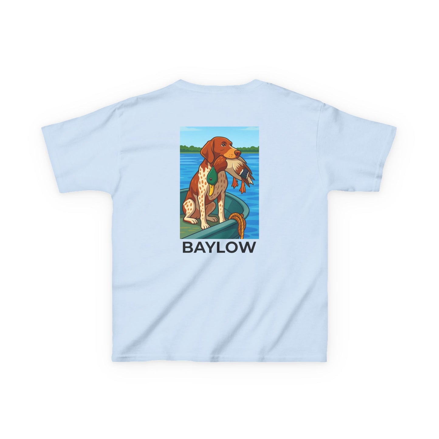 Kids Heavy Cotton™ Tee GSP Dog with Duck