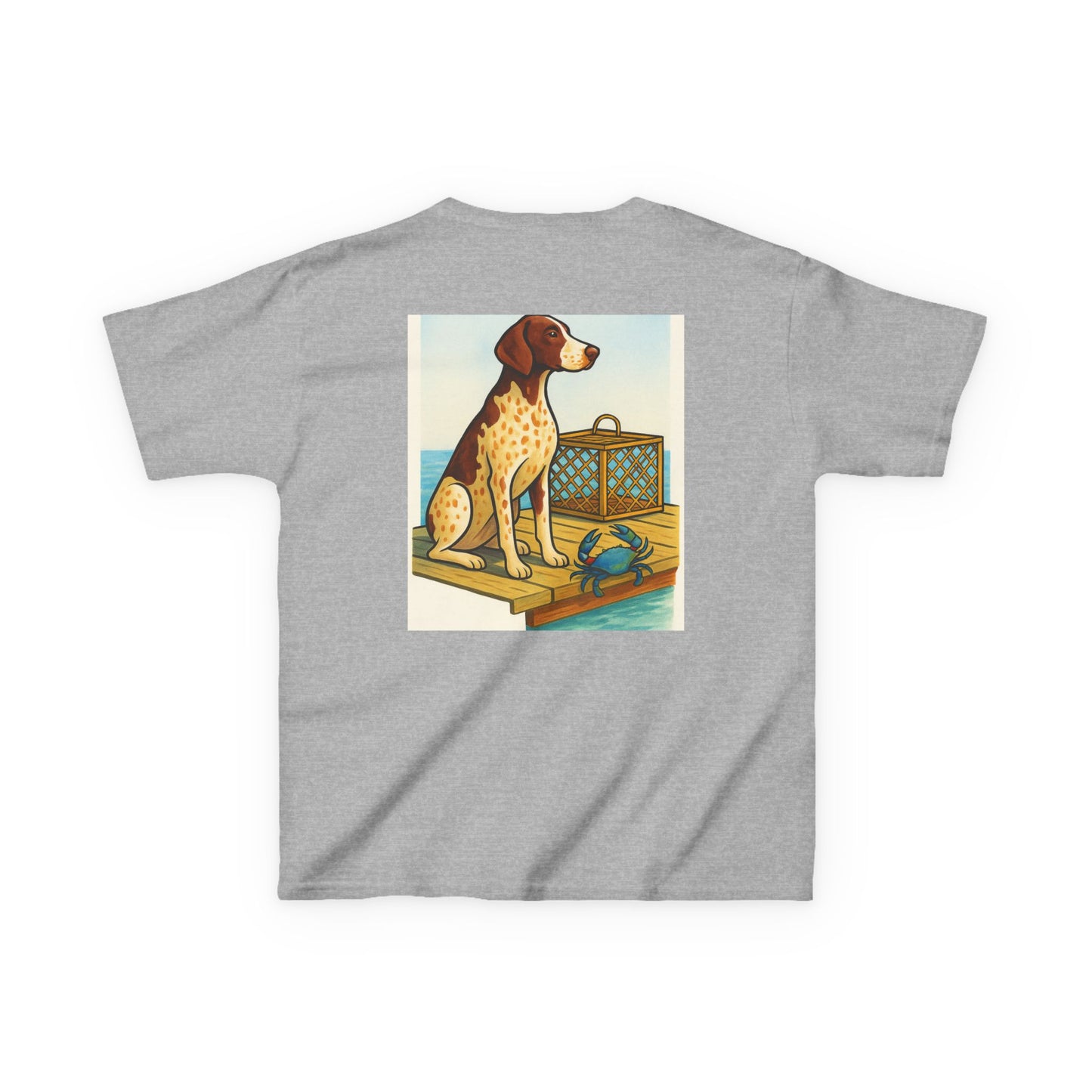 Kids Heavy Cotton™ Tee GSP crabbing