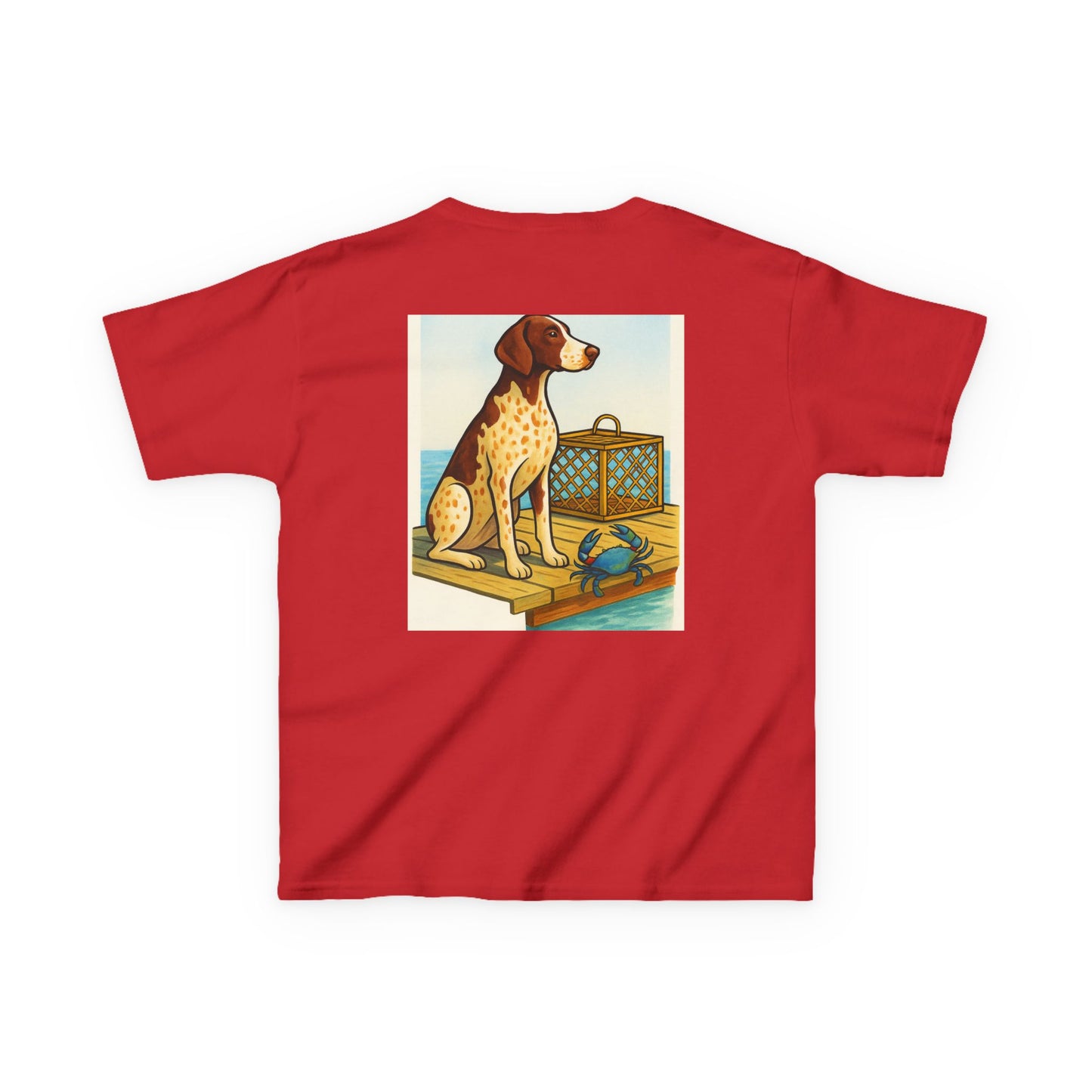 Kids Heavy Cotton™ Tee GSP crabbing