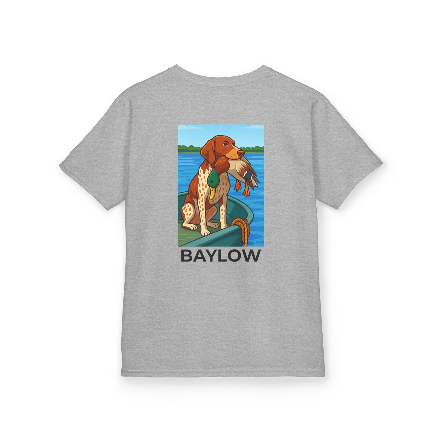 Kids Heavy Cotton™ Tee GSP Dog with Duck