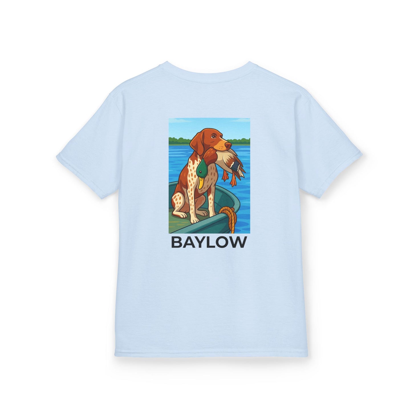 Kids Heavy Cotton™ Tee GSP Dog with Duck