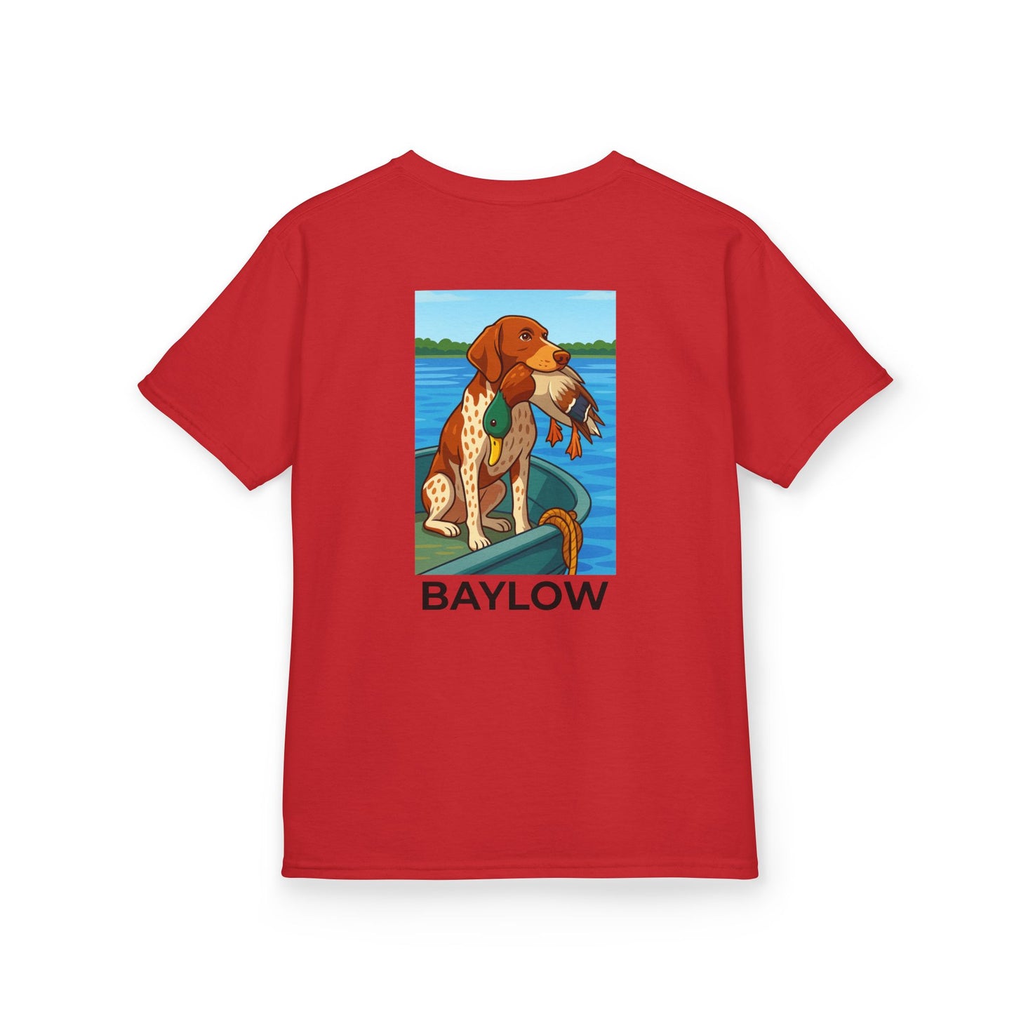 Kids Heavy Cotton™ Tee GSP Dog with Duck