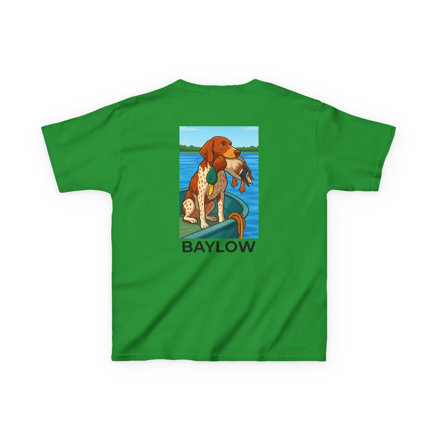 Kids Heavy Cotton™ Tee GSP Dog with Duck